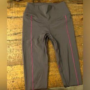 PINK Grey and Pink Leggings